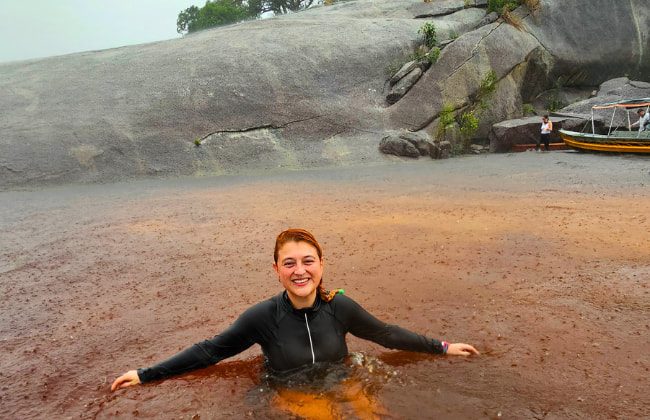 Baño en el Río Atabapo