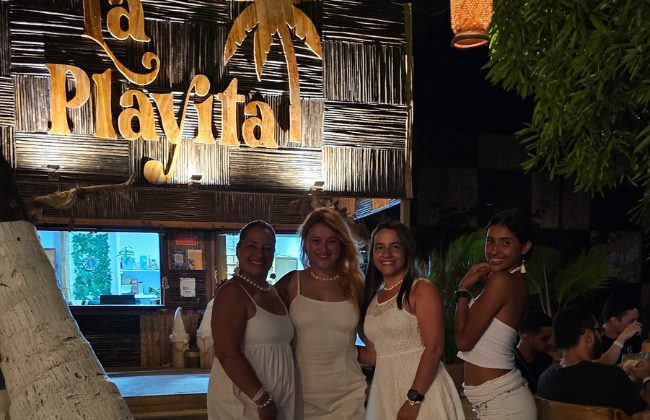 Noche blanca playa